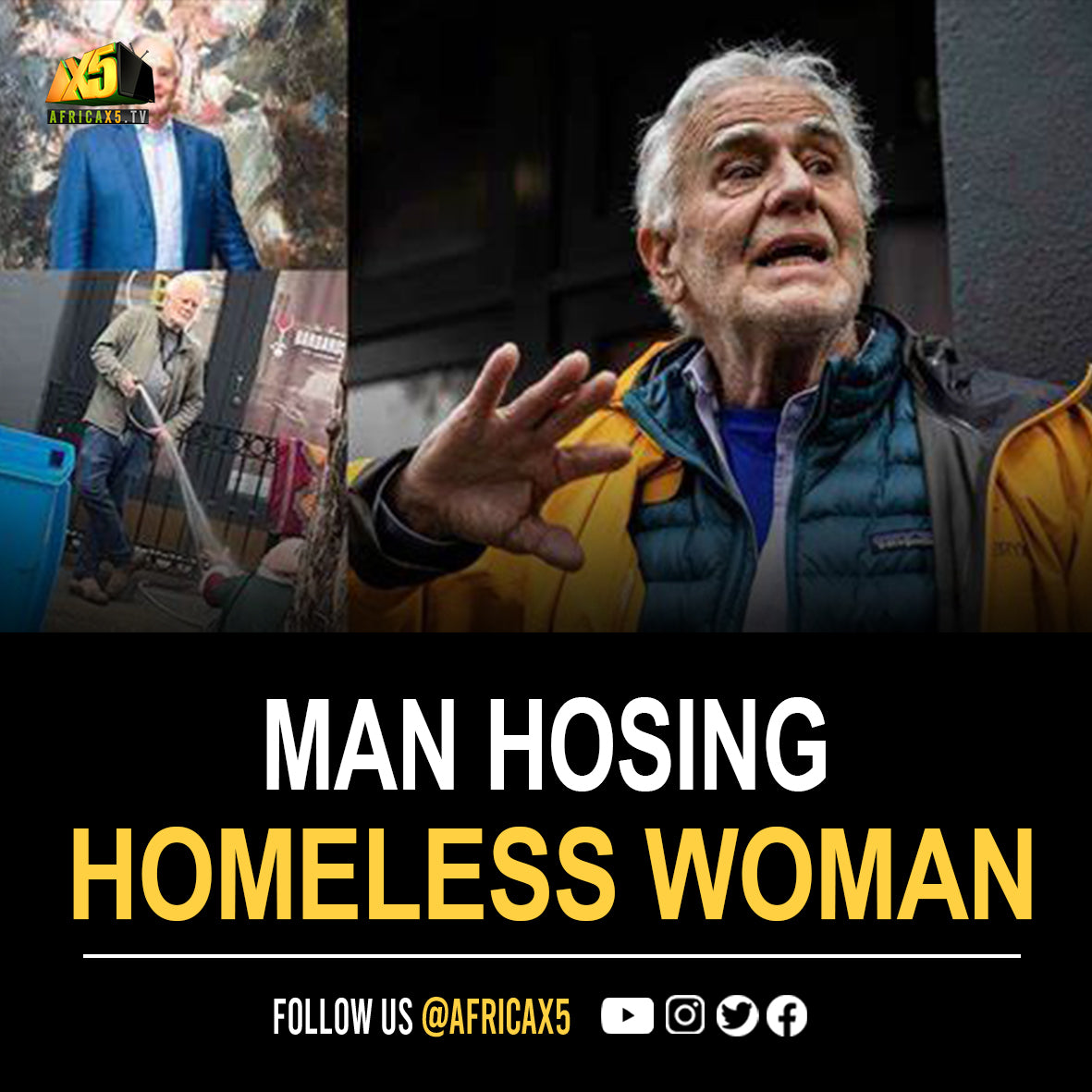 Video of San Francisco man hosing Black homeless woman sparks outrage(01)