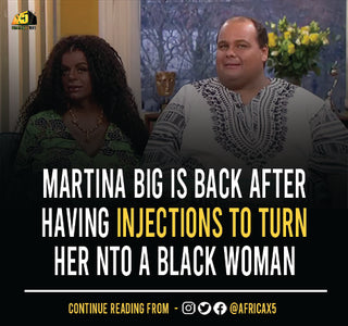 Martina Big Is Back After Having Injections to Turn Her Into a Black Woman