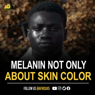 Melanin is not only about skin color. Scholars focus on that to hide all its greatness because it benefits Africans.