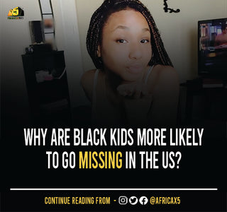 Why are black kids more likely to go missing in the US?