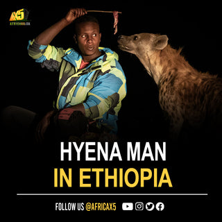 There is a man in Ethiopia known as Abbas “The Hyena Man”. He started feeding hyenas to keep them away from livestock, but he eventually gained their trust and has even been led back to their den to meet some of their cubs.
