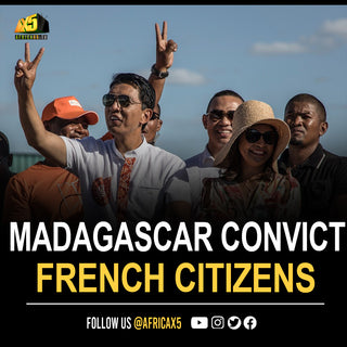 A court in Madagascar has convicted two French citizens of having plotted a failed coup against President Andry Rajoelina and sentenced them to 10 years and 20 years of forced labor.