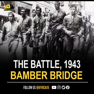The Battle of Bamber Bridge, 1943.  Racist US military police attacked black US troops on British soil.