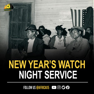 History of the New Year’s Watch Night Service.