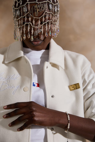 Limited Edition Buttersoft White on White Jacket – by Made in Africa Brand