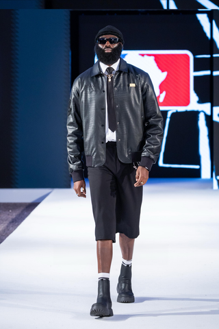 Limited Edition | Made in Africa Varsity Jacket (Black on Black)