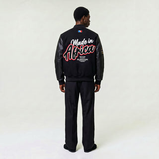 Made in Africa Varsity Jacket - Classic Baseball Jacket (LIMITED)