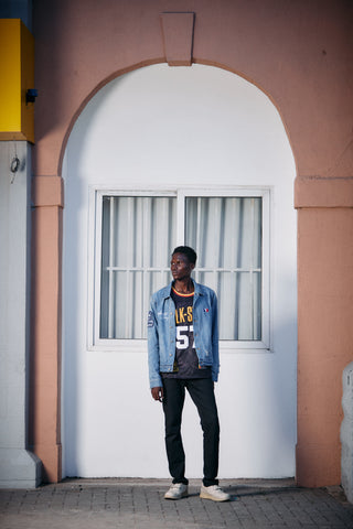 Made in Africa Distressed Denim Jacket - (Limited)